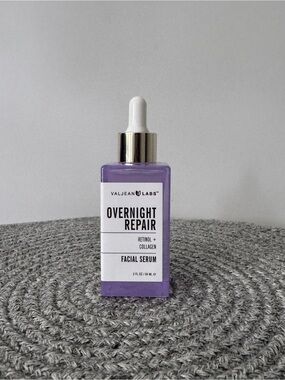 Valjean Labs Overnight Repair Facial Serum - Purple